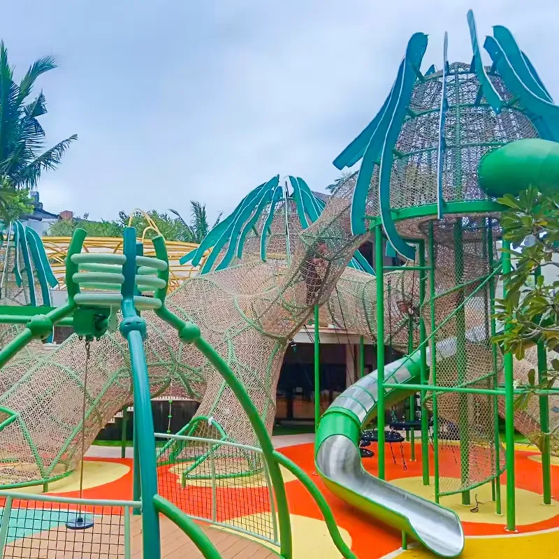 Estructura de Escalada con Red - Outdoor Adventure Resorts reseña y precio